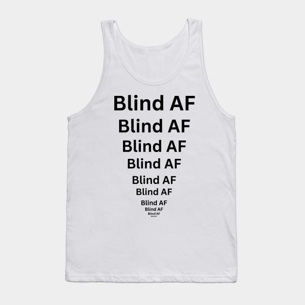 Eyesight test Tank Top by Blindesign